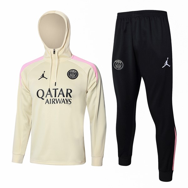 Hoodies PSG 2024-2025 Gelb Pink 3